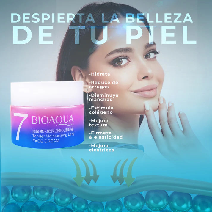 CREMA ACLARADORA BIOAQUA REVITALIZANTE V7