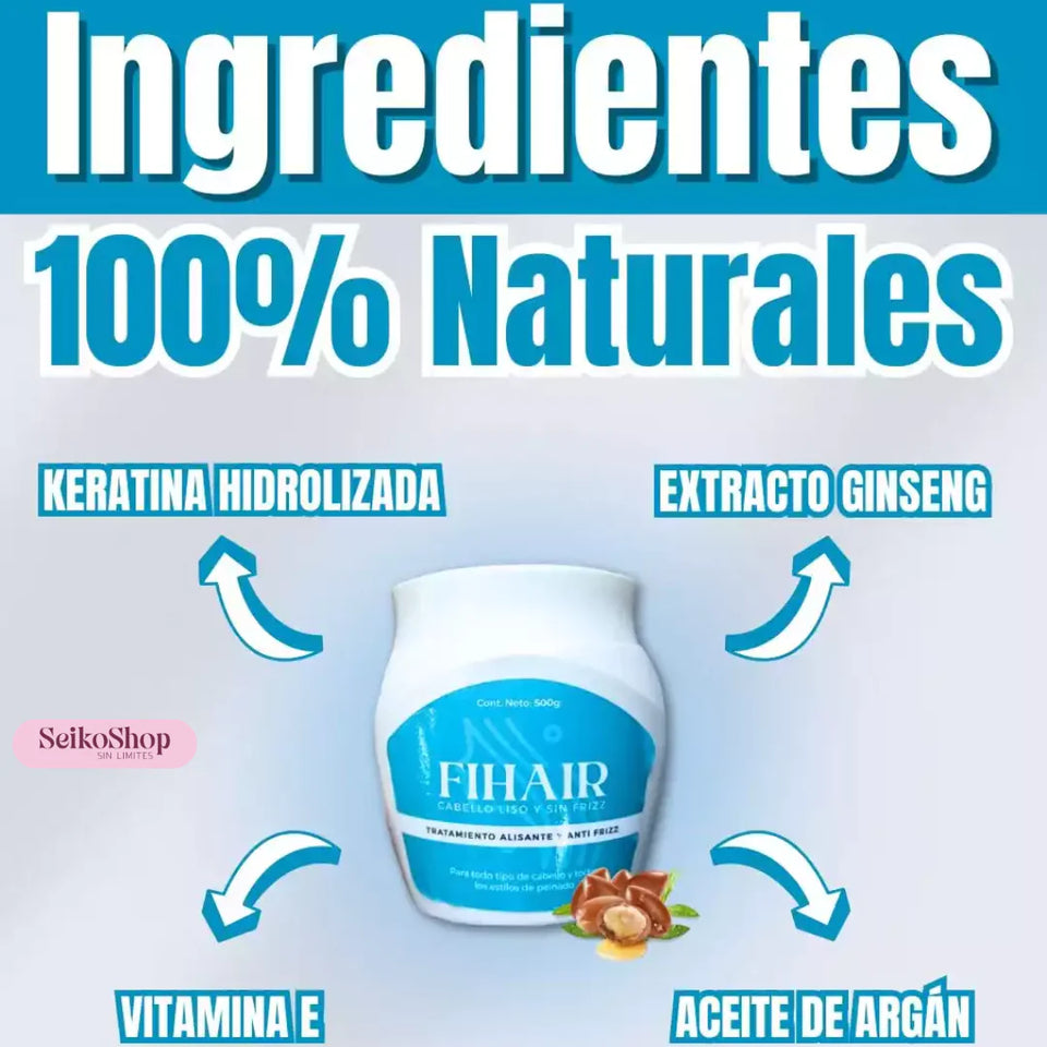 FIXHAIR™ - Crema Alisante y Anti Fizz