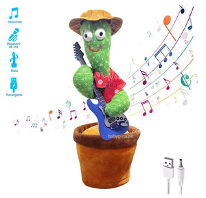 CACTUS BAILARIN DOBLE CON ACCESORIOS