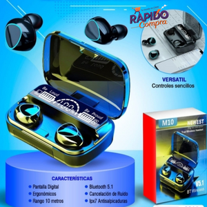 Audifono Newest Bluetooth M10 V5.3