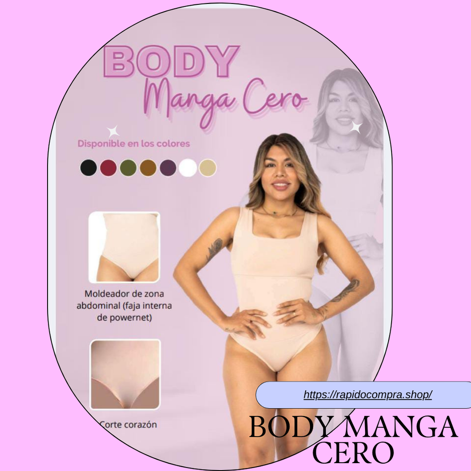 Body Moldeador Manga Cero