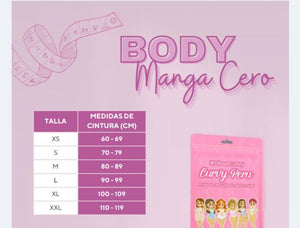 Body Moldeador Manga Cero