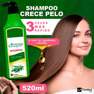 SHAMPOO CRECE CABELLO GIGANTE (FORMULA DE ROMERO) !!!!! 520 ML